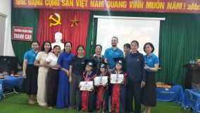 Ảnh hoạt động chương trình "Đấu trường tiếng anh" của các bé trường mầm non Thanh Cao