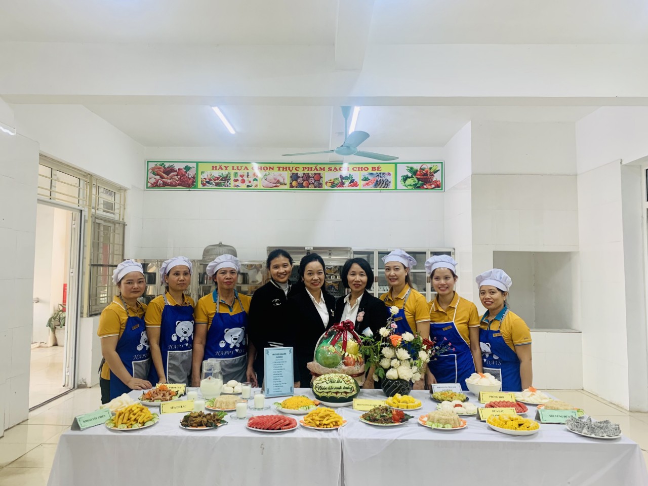 HỘI THI NHÂN VIÊN NUÔI DƯỠNG GIỎI CẤP TRƯỜNG NĂM HỌC 2023-2024 CỦA TRƯỜNG MẦM NON THANH CAO