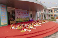 ảnh hội thi bé vui khoẻ