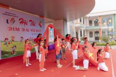 ảnh hội thi bé vui khoẻ