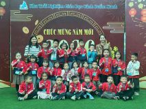 Ảnh hoạt động trải nghiệm tại Cánh Buồm Xanh của các bé Trường Mầm non Thanh Cao