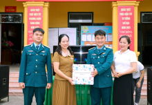 TRƯỜNG MẦM NON THANH CAO TỔ CHỨC CHO TRẺ THĂM QUAN TRẢI NGHIỆM THỰC TẾ DOANH TRẠI BỘ ĐỘI C26